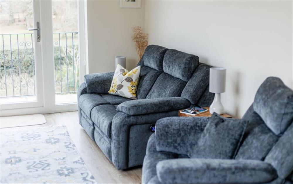 Enjoy the living room at Westwinds Annexe in Landford