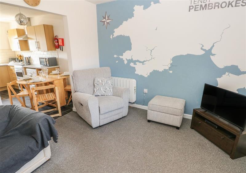 Relax in the living area at Westwinds, Tenby