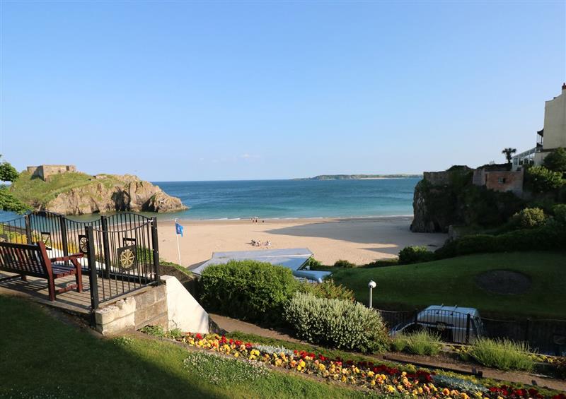 The setting around Westwinds at Westwinds, Tenby