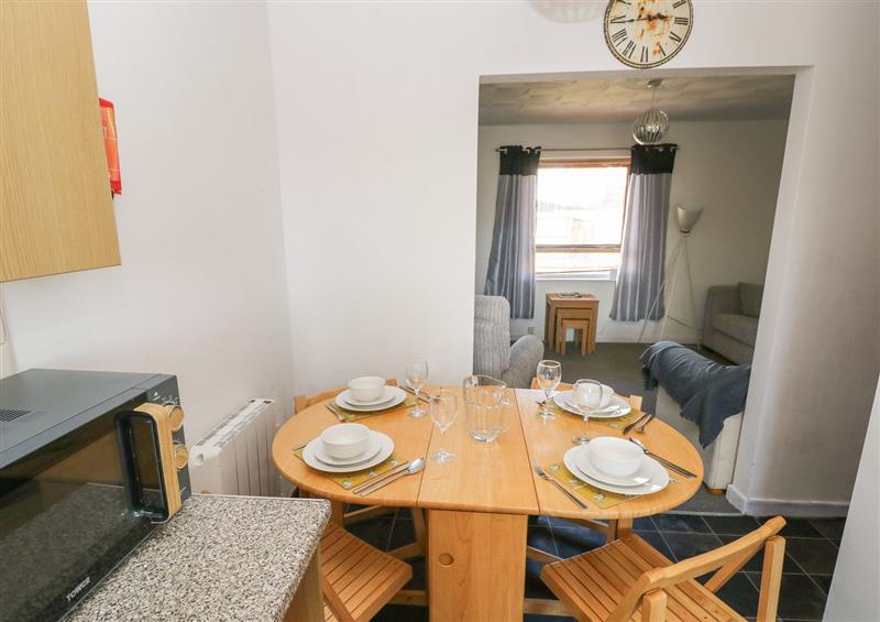 This is the dining room at Westwinds, Tenby