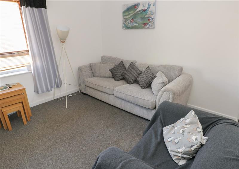 This is the living room at Westwinds, Tenby