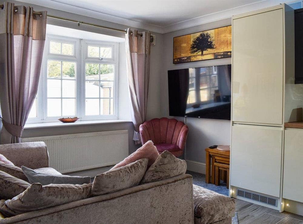Living area at Westwood Cottage in Wetherby, West Yorkshire