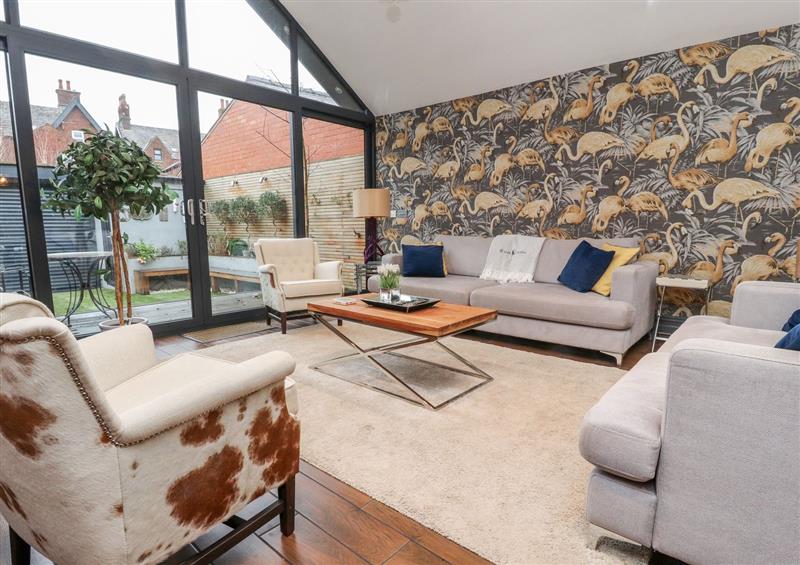 Relax in the living area at Westwood House, Lytham St. Annes