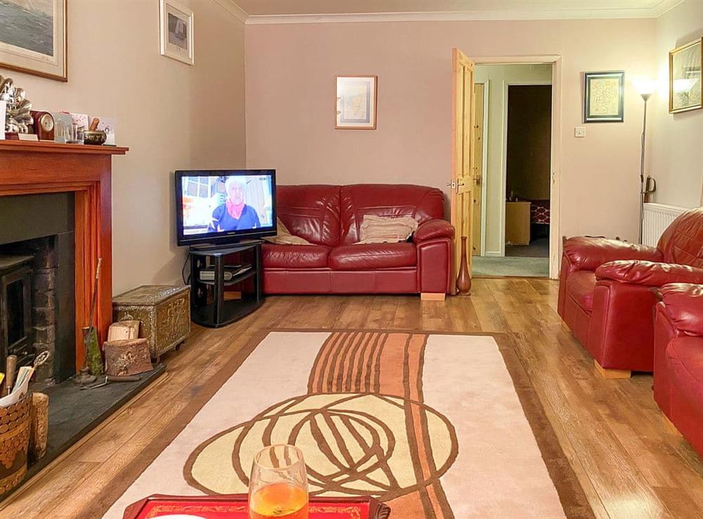 Living room at Westwood in Oban, Argyll