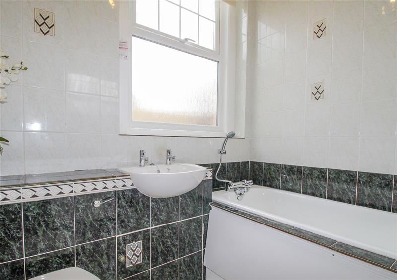 This is the bathroom at Weymouth Bay Apartment A, Weymouth