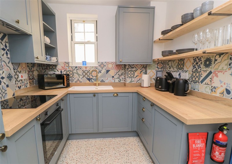 This is the kitchen at Weyside, Weymouth