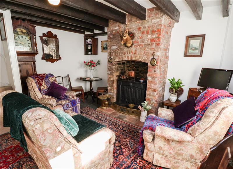 The living area (photo 2) at Wharf Cottage, Llangollen
