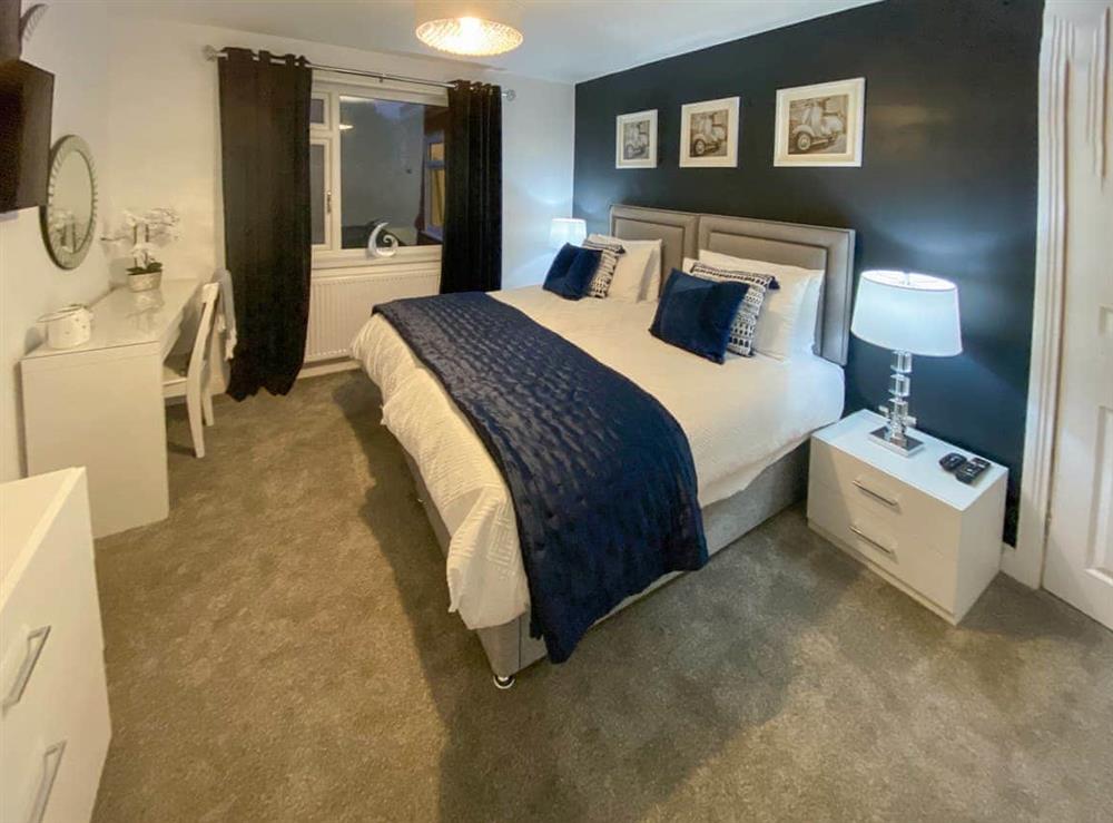 Double bedroom at Wharfdale Lodge in Thornton-Cleveleys, near Blackpool, Lancashire