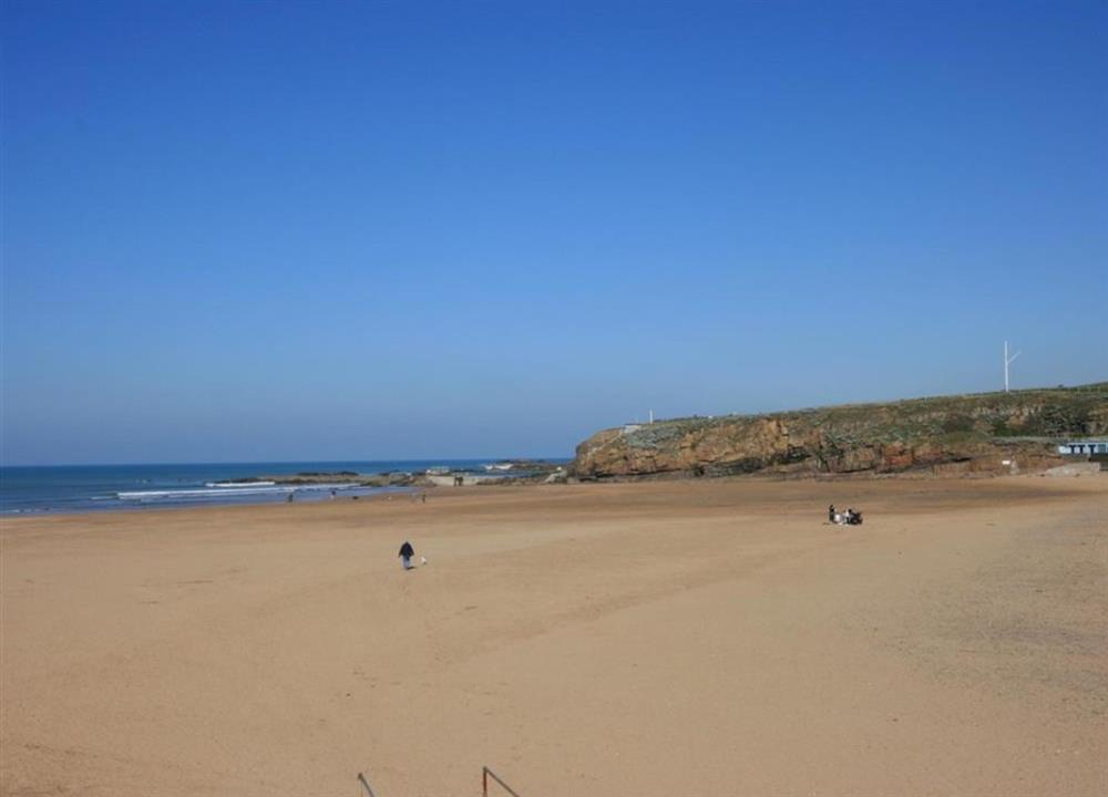 Bude beach at Wharfinger in Bude