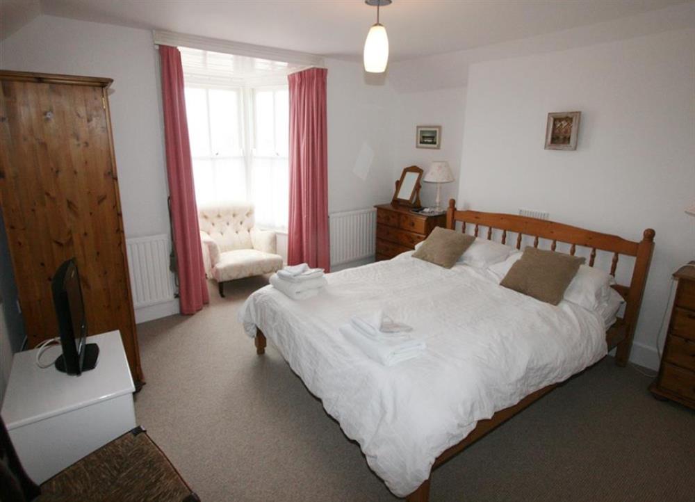 Master 5ft double bedroom  at Wharfinger in Bude