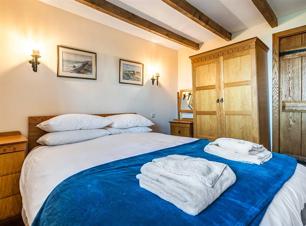 Double bedroom at Wharrastone in Bude, Cornwall
