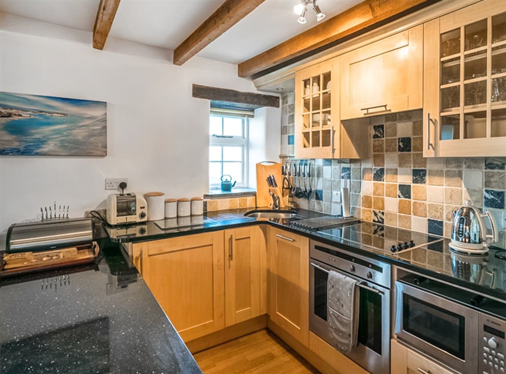 Kitchen at Wharrastone in Bude, Cornwall