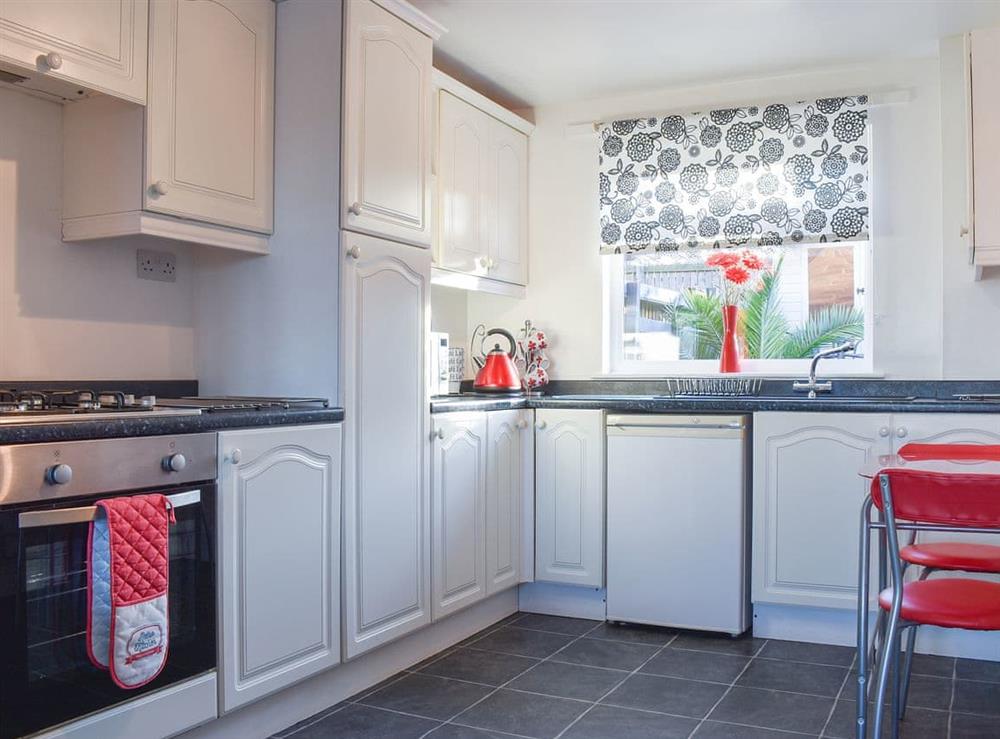 Well presented kitchen at What A View! in Whitby, North Yorkshire