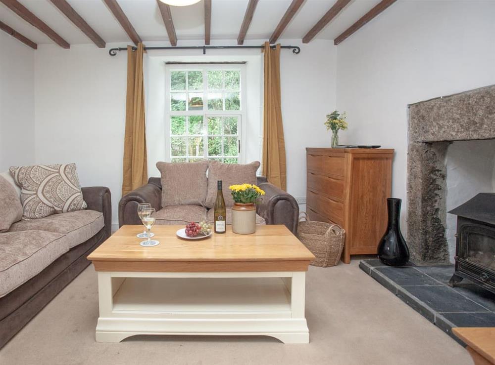 Living room at Wheal Constance in Tavistock, Devon