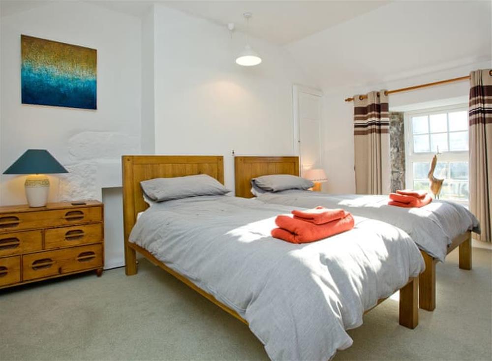 Twin bedroom at Wheal Holan in , Pendeen