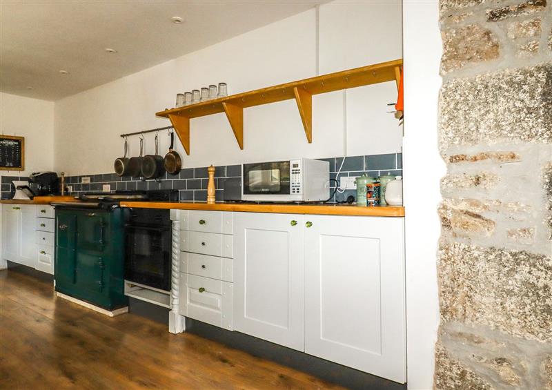 The kitchen at Wheal Tor Cottage, Pensilva
