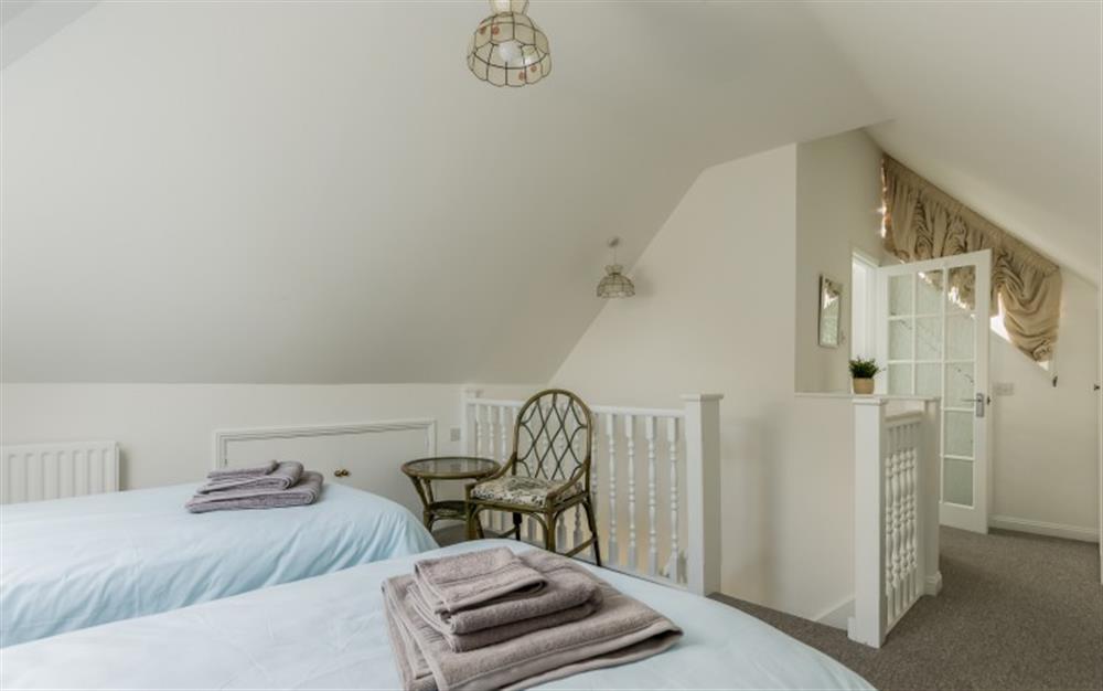 One of the 2 bedrooms at Wheatsheaf Cottage in Lymington