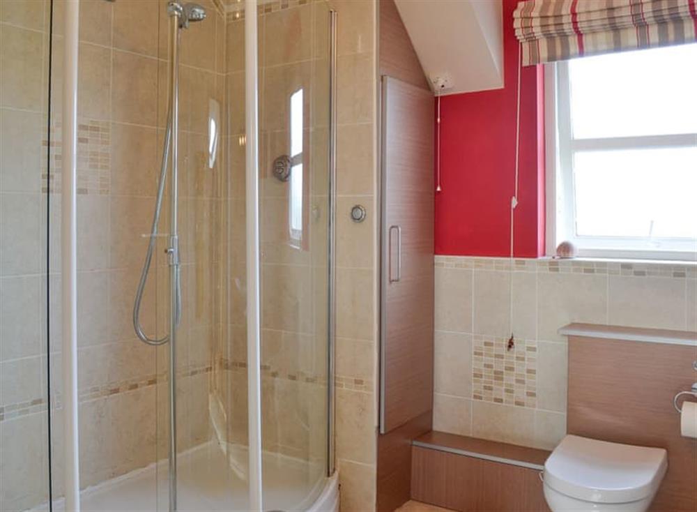 En-suite at Wheel House in Garlieston, near Newton Stewart, Wigtownshire