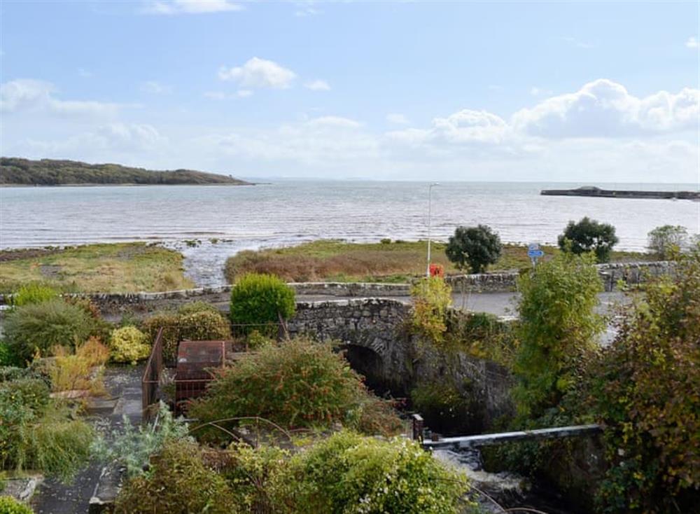 View at Wheel House in Garlieston, near Newton Stewart, Wigtownshire