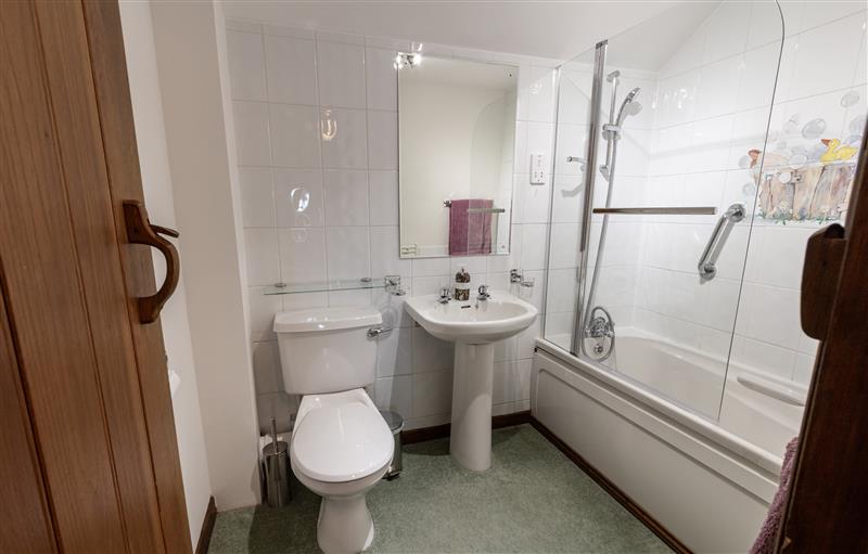 Bathroom at Wheelhouse, Muddiford near West Down