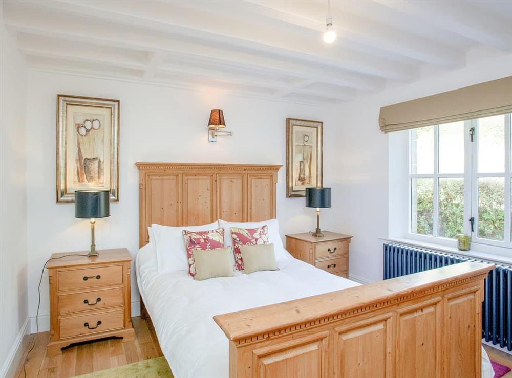 Double bedroom at Wheelwright Cottage in Branscombe, Devon