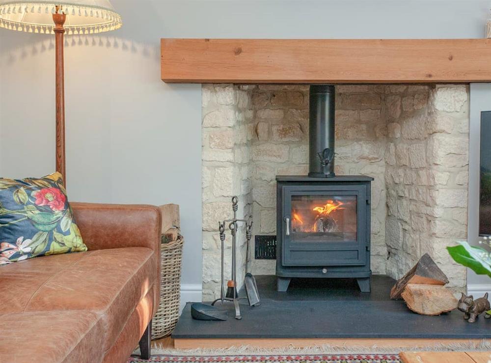 Living room at Wheelwright Cottage in Branscombe, Devon