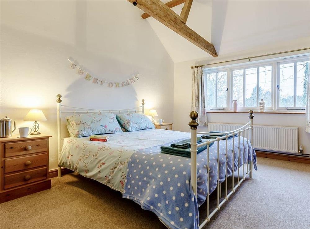 Double bedroom at Wheelwrights Cottage in Rumburgh, Suffolk