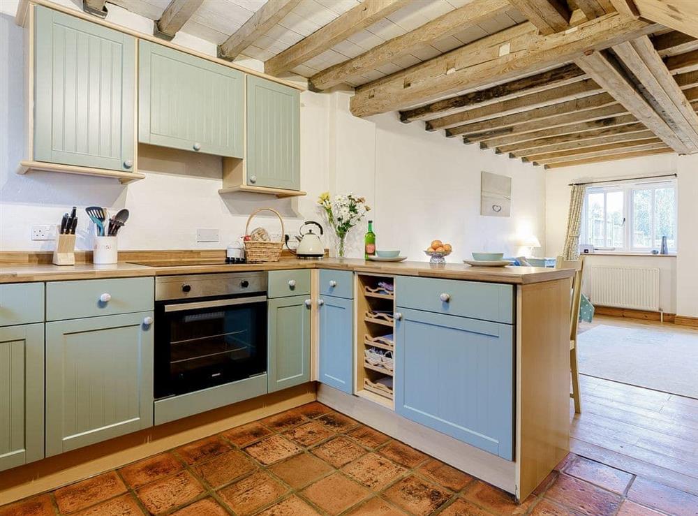Kitchen at Wheelwrights Cottage in Rumburgh, Suffolk