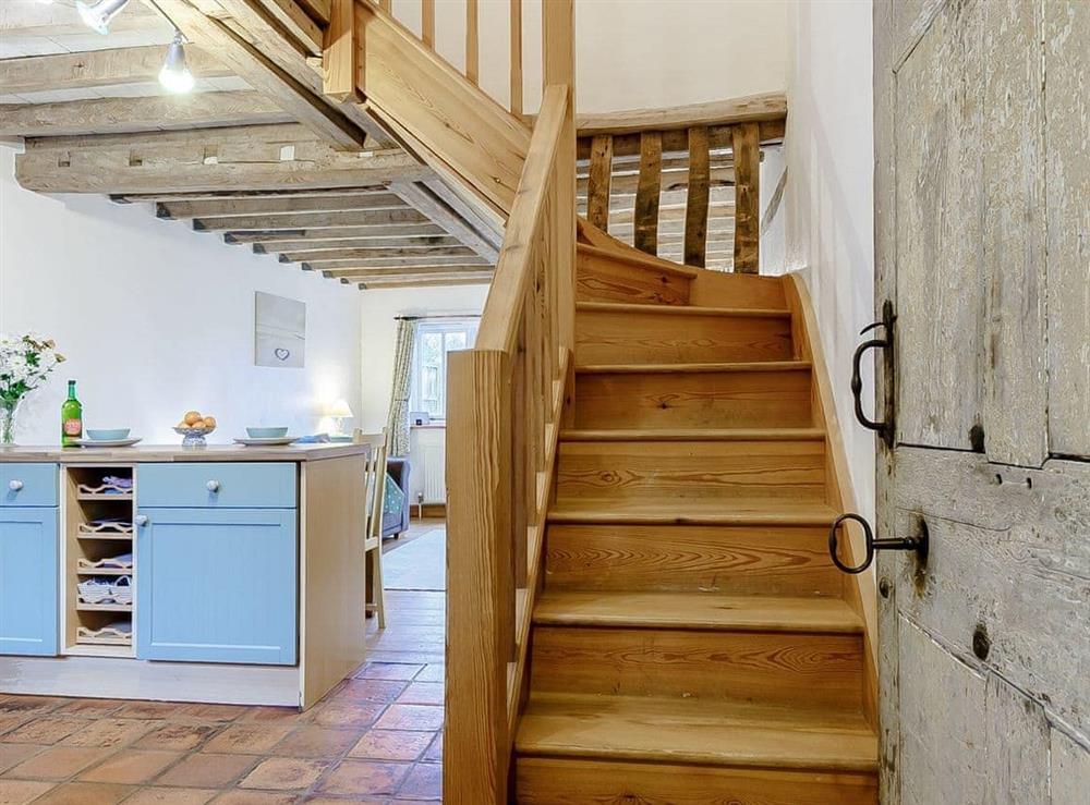 Stairs at Wheelwrights Cottage in Rumburgh, Suffolk