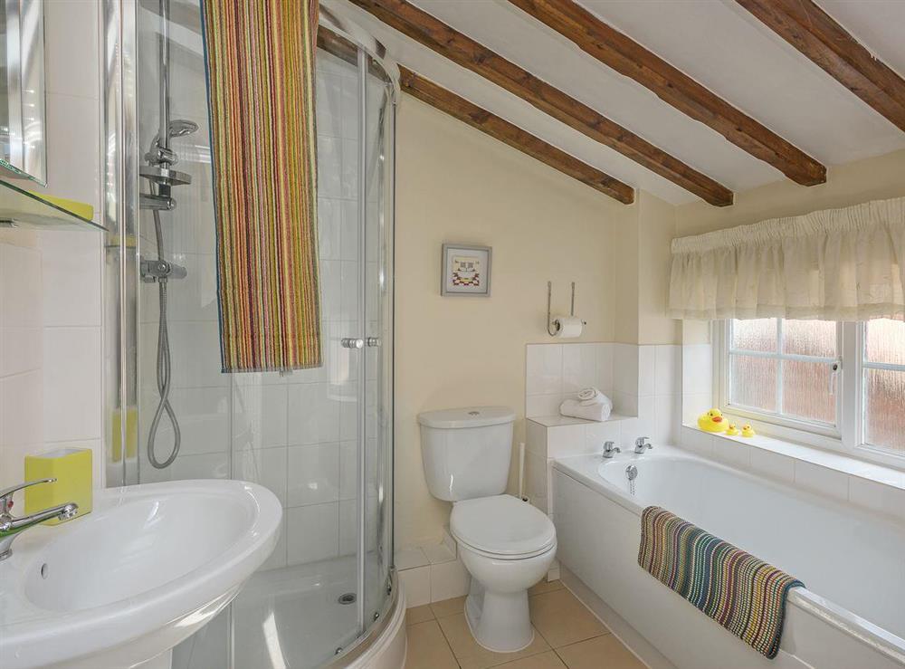 Bathroom at Wherryman’s Cottage in Coltishall, Norfolk., Great Britain