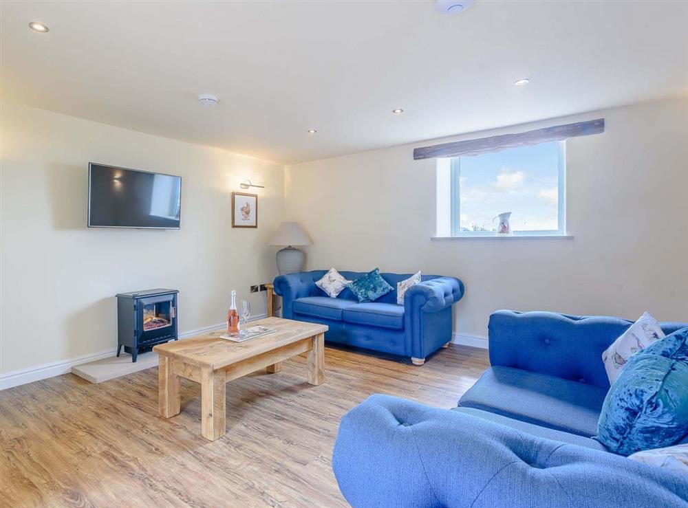 Living room at Wheston House Farm Holiday Cottages- Stable View in Tideswell Moor, near Tideswell, Derbyshire