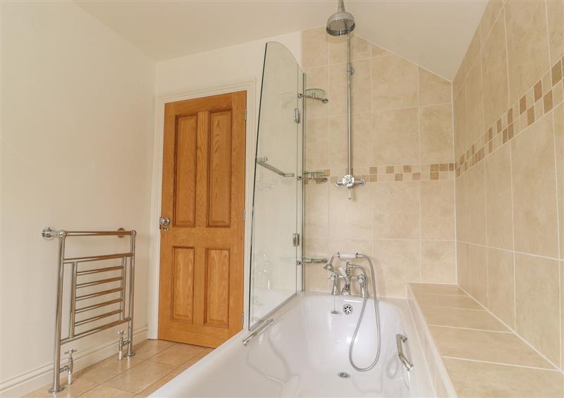 This is the bathroom at Whin Hill Cottage, Craster
