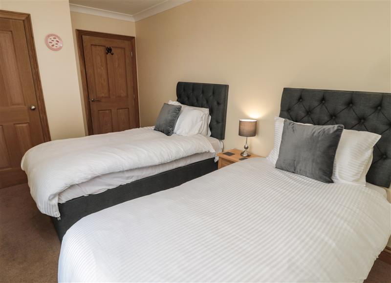 One of the 2 bedrooms at Whinney Cottage, Embleton