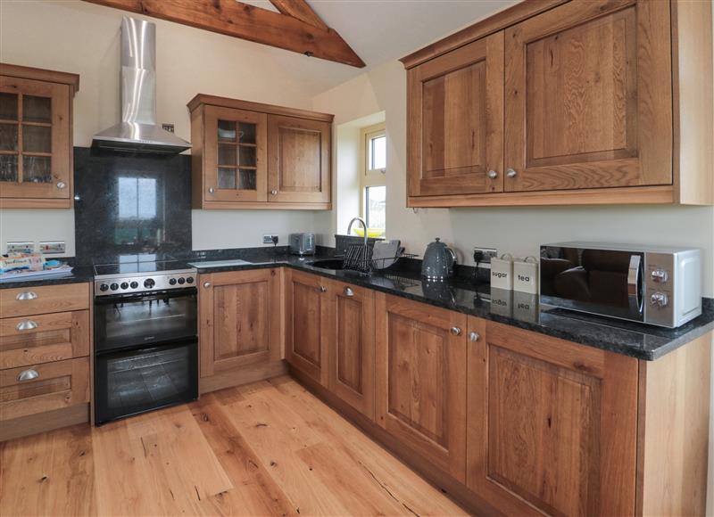 This is the kitchen at Whinney Cottage, Embleton