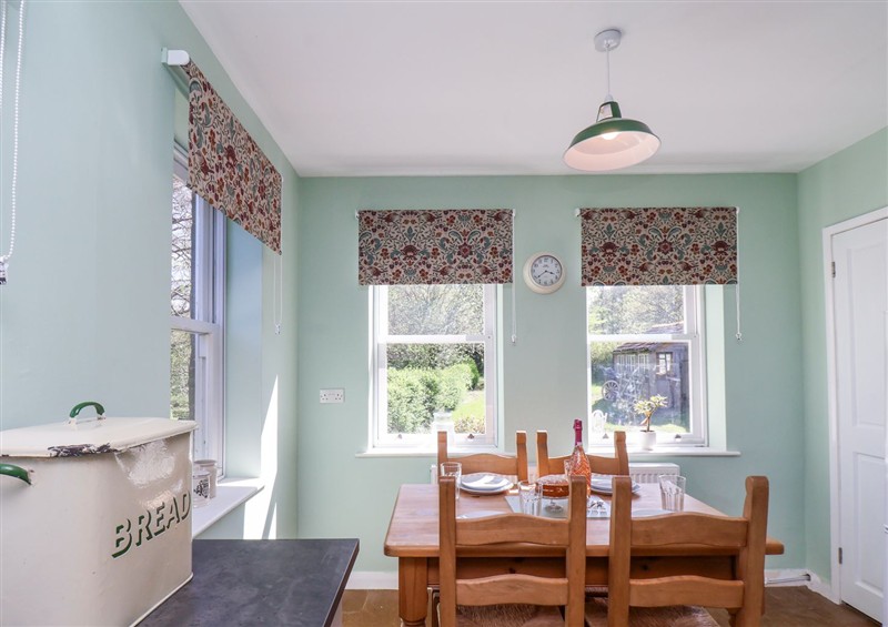 Dining room at Whinstone Cottage, Esk Valley near Grosmont