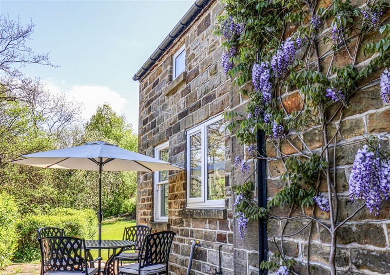 The garden at Whinstone Cottage, Esk Valley near Grosmont