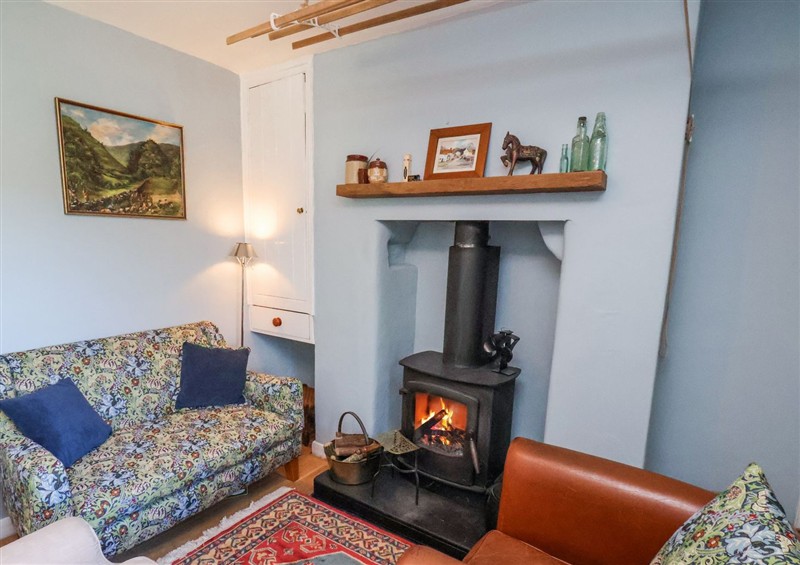 The living room at Whinstone Cottage, Esk Valley near Grosmont