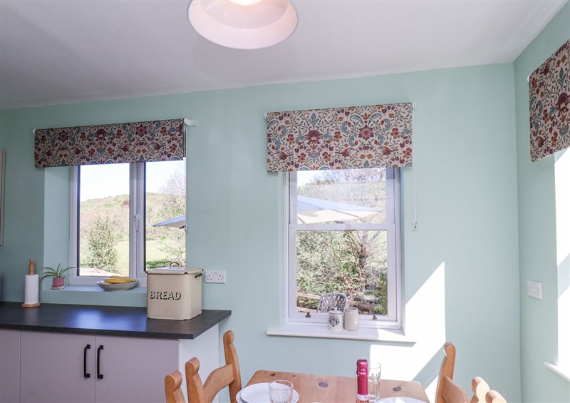 This is the kitchen at Whinstone Cottage, Esk Valley near Grosmont