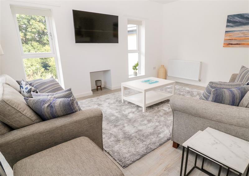 Relax in the living area at Whinstone House, Craster near Embleton