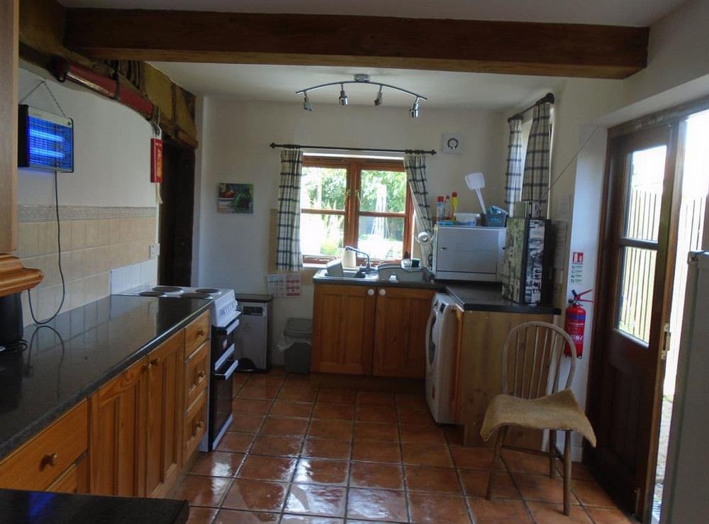 Kitchen at Whipple Tree Cottage in Cratfield, Halesworth, Suffolk