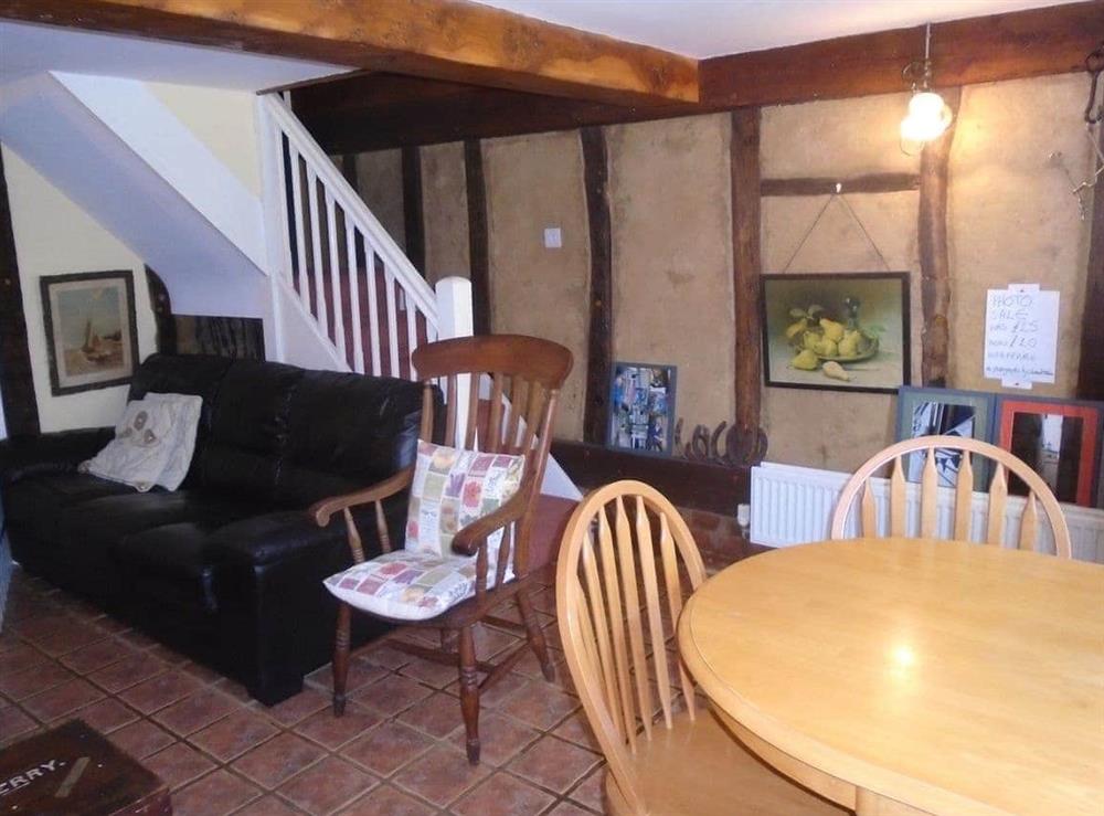 Sitting room/dining room (photo 3) at Whipple Tree Cottage in Cratfield, Halesworth, Suffolk