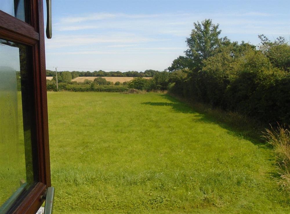 View from first floor double bedroom - rear at Whipple Tree Cottage in Cratfield, Halesworth, Suffolk
