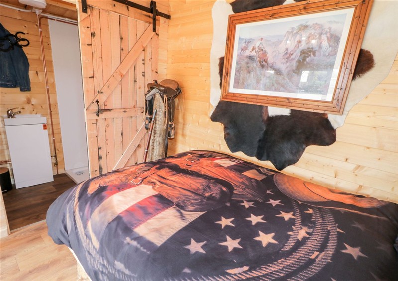 Bedroom at Whiskey Creek Cabin, Castlerock