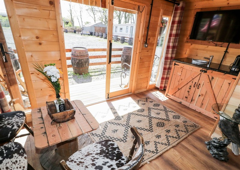 Outside Whiskey Creek Cabin at Whiskey Creek Cabin, Castlerock