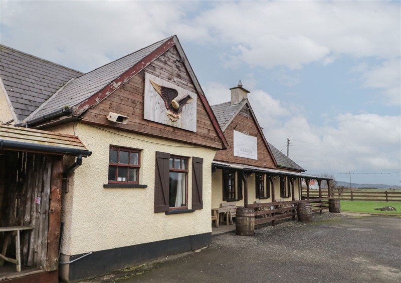 This is the setting of Whiskey Creek Cabin at Whiskey Creek Cabin, Castlerock
