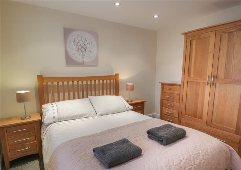 This is a bedroom (photo 2) at Whistle Stop Apartment, Porthmadog