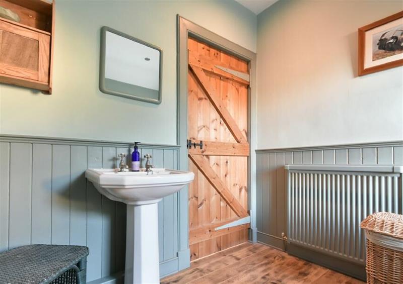 This is the bathroom at Whistlewood, Bamburgh