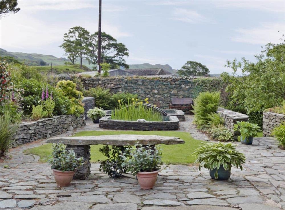 Garden at Whistling Green in Nr Ulpha, Cumbria., Great Britain