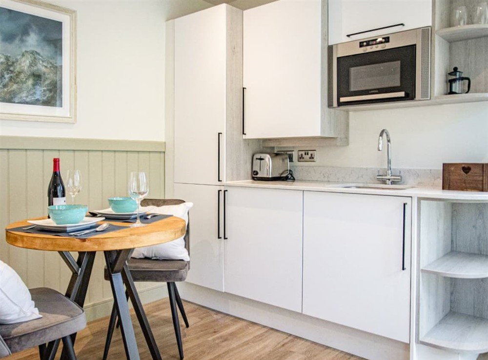 Kitchen area at Whitbarrow in Windermere, Cumbria