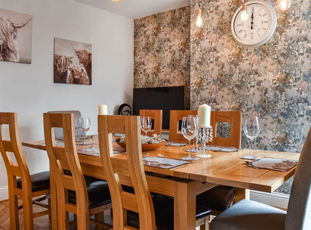 Dining Area at Whitby House in Whitby, North Yorkshire